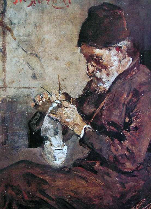 knitting monk